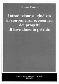 Introduzione al giudizio di convenienza economica dei progetti di investimento privato